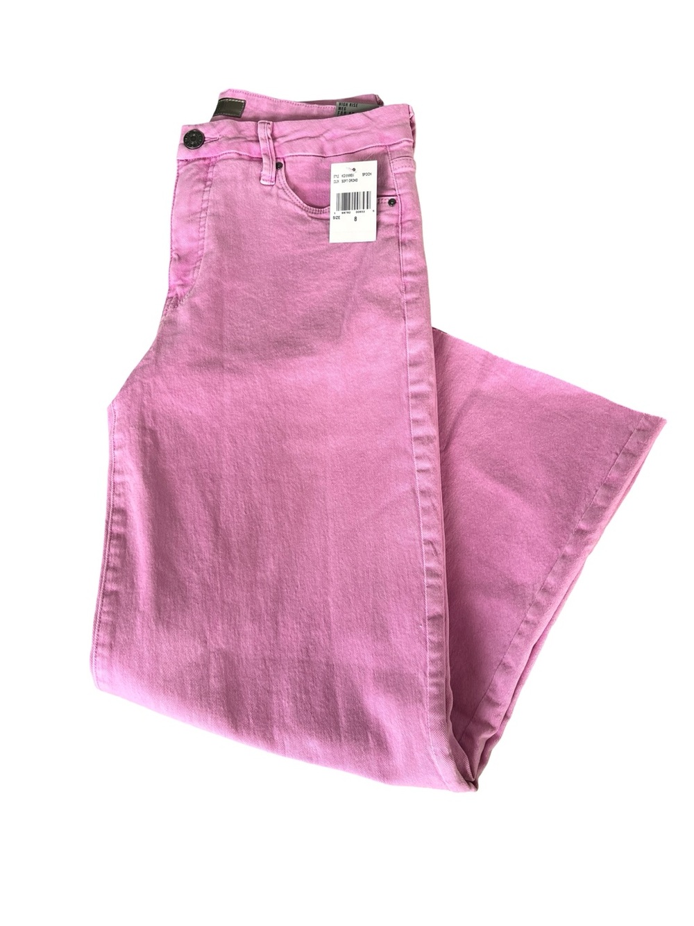 NEW Cut from the Kloth Meg Fab Ab Wide Leg Soft Orchid Colorful Womens